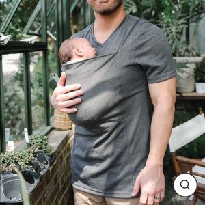 Lalabu dad shirt baby wearing with ease size M
